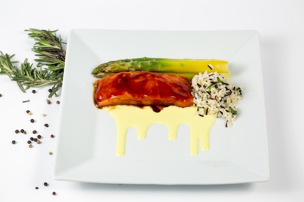 Gotowe danie na talerzu